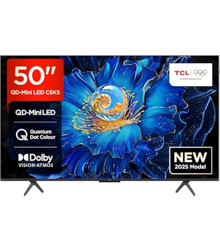 TCL LED P6K 43? 4K UHD Google TV Dolby Atmos AiPQ Bluetooth Wi-Fi